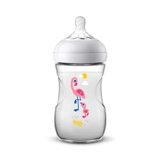 Philips AVENT Biberon Naturel Flaming 260ml +1m Scf070/21